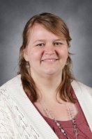 Picture of a person with a white and red top